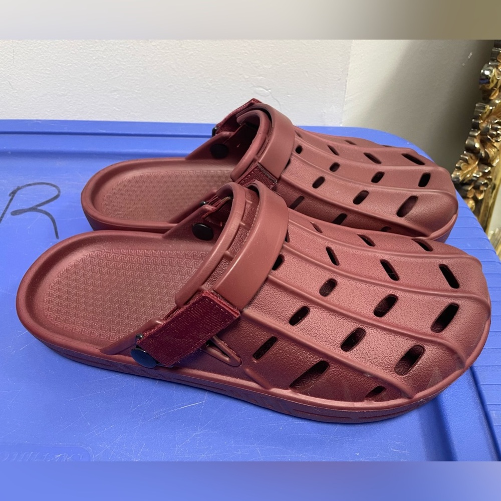 KingSize Men's Wide Width Rubber Clog Water Beach Casual Shoe size 11 EXTRA WIDE